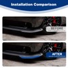 PDKLIN for Challenger Front Bumper Lip Splitter Protector Cover Trim