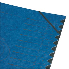 Herlitz 10843316 Ordnungsmappe Register 1-12 blau