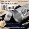 4 Pack Small Urns for Human Ashes Keepsake Tree of
