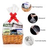 10Pack Clear Basket Bags,Large Cellophane Gift Bag For Baskets,16x24 Inch
