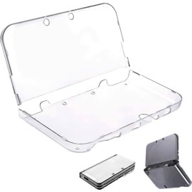 GGDDSHA Transparent Protective Case for 3DS XL/LL – Crystal Clear Hard Shell Cover, Scratch-Resistant & Snug Fit, Compatible with 2015 Model Game Console