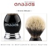 Anbbas® Shaving Brush Set Bearded Badger Hair Shaving Foaming Men's