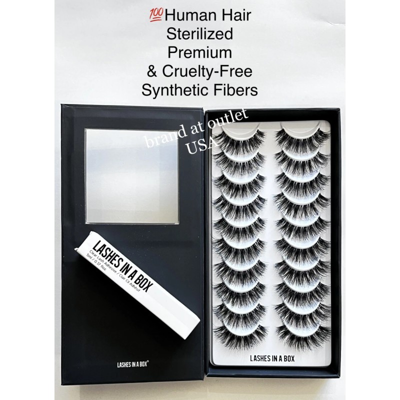 Lashes In a Box Human Hair Lashes in a Box