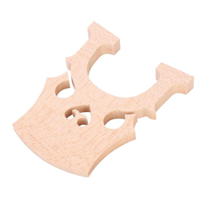 4/4 Cello Bridge Maple Professional Cello Bridge Autoajustable Fitted Bridge