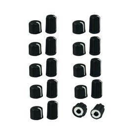 10 Pairs Two Way Radio Volume Knob & Channel Selector Knob Button Cap Kit for XPR7350 XPR7550 XPR7580 XPR7550E XPR7380E XPR7580E XIR P8600 XIR P8608 Walkie Talkie Knobs Replacement Accessories