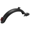 KIMISS & Lightweight Electric Scooter Rear Mugguard with Hook, Taillight