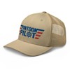 Generic Pontoon Boat Pilot Funny Pontoon Boating Captain Trucker Cap