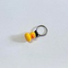 Graduation Duck Keyring with Rubber Design