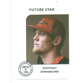 2010 Future Star Showcase Prospects  Stephen Strasburg ROOKIE Card MINT NO #