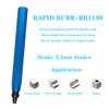 Yuentoen Universal Deburring Tool, 360° Rotating Blade Cutting Tool with