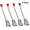 HSTECH 2 Pairs (4 Pack) 72-5512 Speaker Wire Adapters for