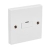 Fused Spur Side Flex 13Amps White Electrical Connection Unit -