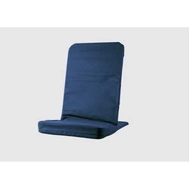 BACKJACK BJI Original BackJack-Made in The USA- Folding Tough Duck Navy Lightweight Floor Seating Chair for Gaming, Families, Parents, Daycare, Back Support, Reading, Yoga, Meditation, Dorm, School