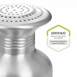 GRÄWE Set of 2 Aluminium Chip Shakers, Salt Shakers, Spice Shakers