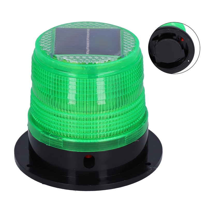 LED Solar Power Warning Flashing Light Strobe Light with Magnetic