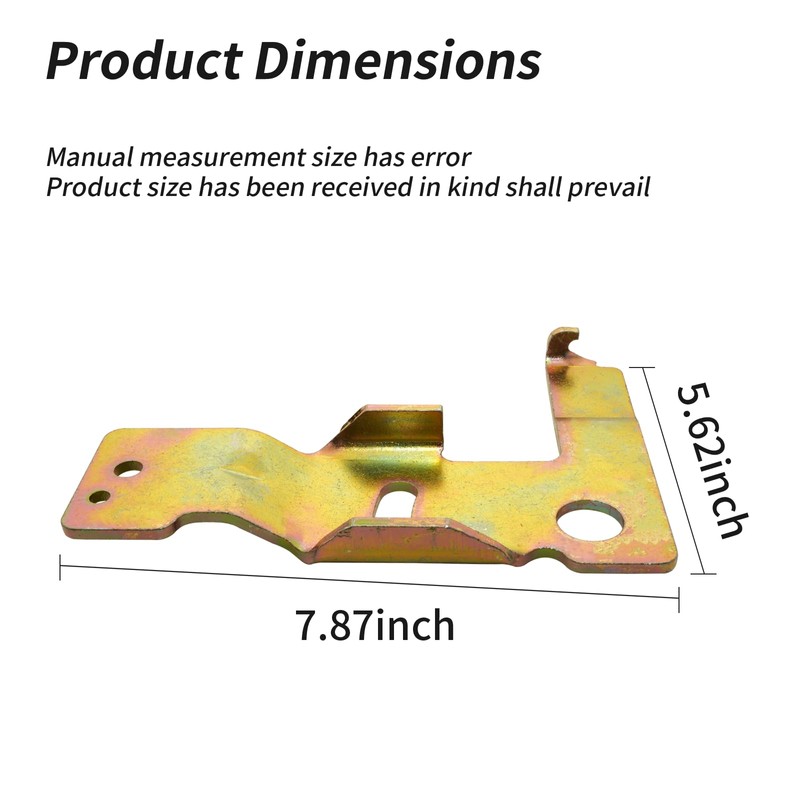 BRSUNAVOM 783-08618 Idler Bracket Compatible with MTD Craftsman Troy-Bilt Lawn