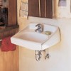 American Standard 0355.027.020 Lucerne Wall-Mount Lavatory Sink with 4-Inch Faucet
