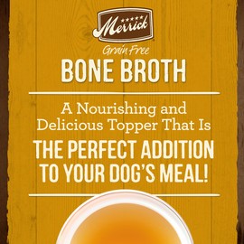 Merrick Bone Broth All Life Stages Dog Food Topper Pouch