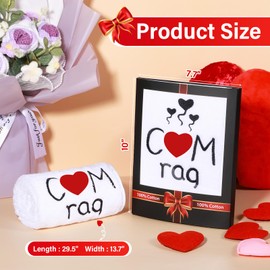 uimsao Valentine Gifts for Boyfriend Men Him Husband Lover Fiance Unique Funny Romantic Towel Gifts for Him Naughty Gifts Idear on Birthday Anniversary