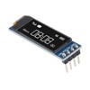 XIITIA 6pcs 0.91 inch OLED IIC I2C Display Module SSD1306