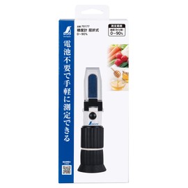 Shinwa Sokutei 70177 Sugar Meter, Refractive Type, 0-90%