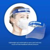 Komonee Face Shield Reusable Plastic Safety Visor Screen Transparent Cover