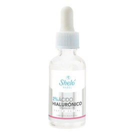 Sheló Nabel Sérum Facial Ácido Hialurónico 2 % con Vitaminas B5 y B3, Piel Normal