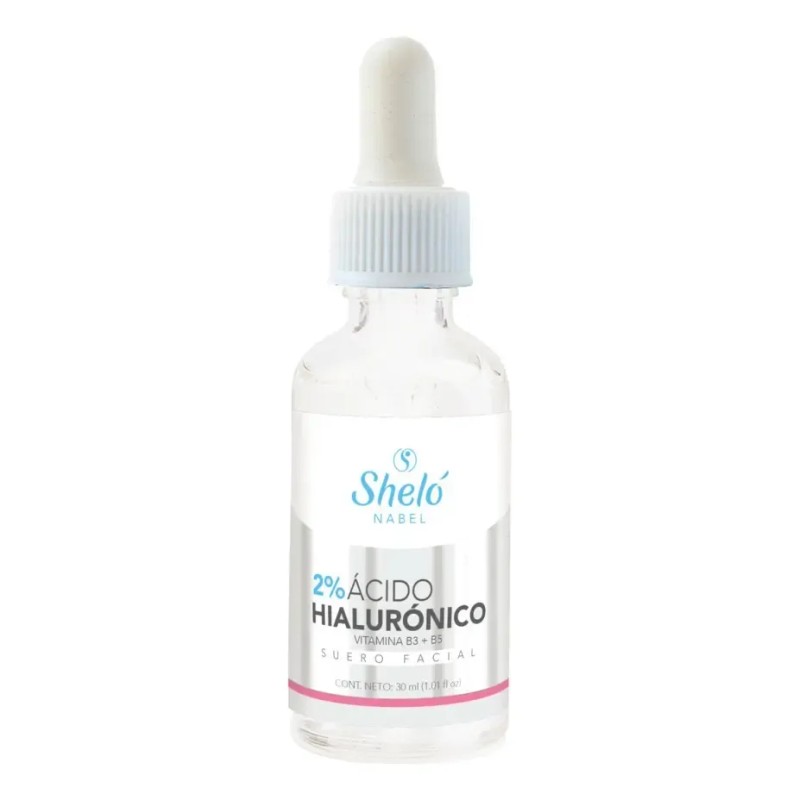 Sheló Nabel Sérum Facial Ácido Hialurónico 2 % con Vitaminas