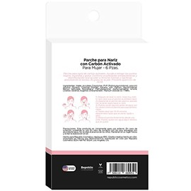 Republic Cosmetics - Skin Care Parche para Nariz con Carbón Activado para Mujer con 6 Piezas