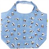 Hamamonyo Eco Tote Large Friendly Panda Parent and Child, Blue