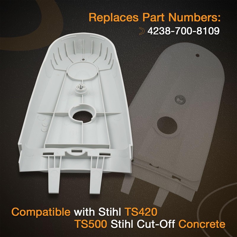 Belt Cover Guard Compatible with Stihl TS420, TS500 Concrete Cut-Off