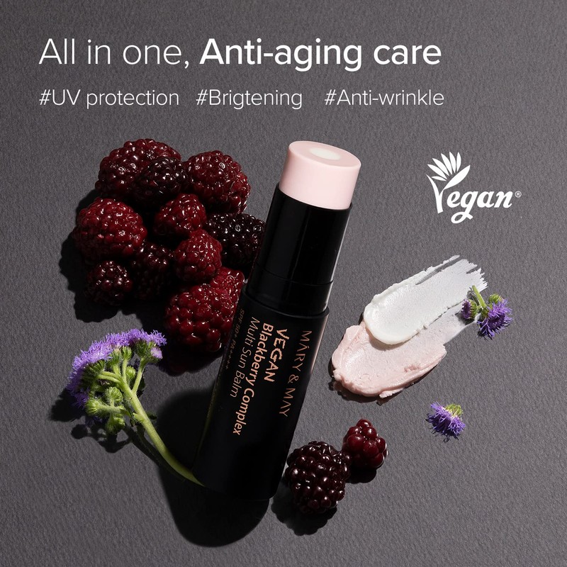 Mary&May Vegan Blackberry Complex Multi Sun Balm SPF50+ PA++++ –