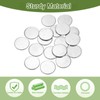 sourcing map 60Pcs Stainless Steel Disc, 7/8"(22mm) Dia 0.05"(1.2mm) Thick