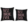 Best Birdie Ever Throw Pillow