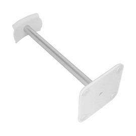 TOPINCN Soporte para Auriculares, Base Antideslizante con Bandeja TPU, Aleación de Aluminio y ABS, Blanco, 24.5 x 10 x 10 cm, Compatible con Todos los Tamaños