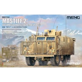 MENG Model 1:35 - British Mastiff 2, 6x6 Wheel Patrol