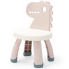 Toddler Chair,Plastic Kids Dino Chair,Sturdy Durable and Lightweight Toddler's Activity