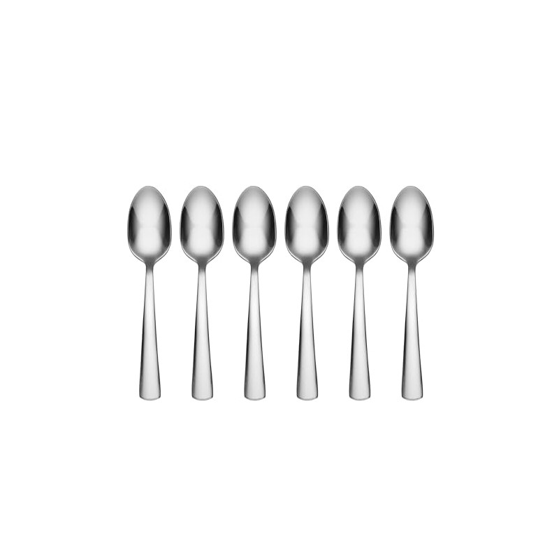 Oneida Nocha Everyday Flatware Cocktail Spoons, Set of 6 18/0
