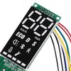 Vvikizy Tablero de Instrumentos con Pantalla Digital BT para Patinete