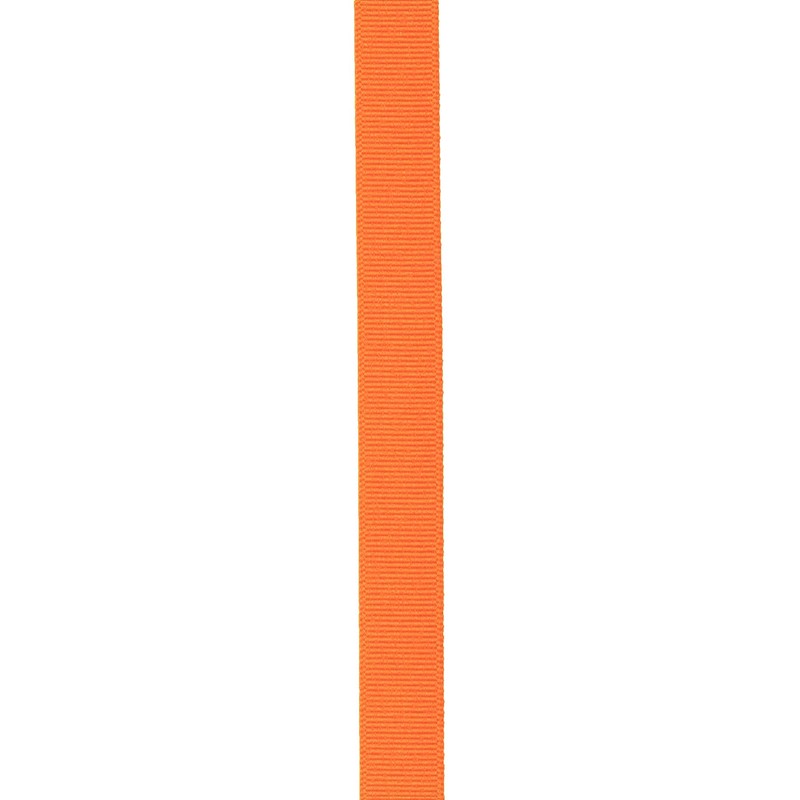 Berwick Offray Cinta de grogrén de 5/8 pulgadas, naranja torrido,