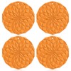 ME.FAN Silicone Trivet Mats - 4 Pack Pot Holders -