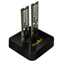 DupliM 1 to 1 M.2 NVMe Drive Duplicator PCIe Solid State Drive SSD Cloner Stand-Alone Burner Copier