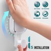 TAILI Heavy Duty Suction Cup Shower Hooks 4 Pack, Damage-Free
