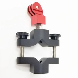 FLIGHTFLIX Rock Steady Slim Clamp Exterior Airplane Camera Mount Compatible with GoPro and GoPro Style Cameras - Car RV Truck Boat