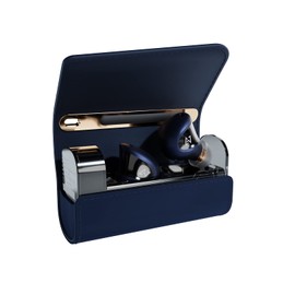 AVIOT TE-J1 Advanced Hybrid Driver,Hybrid Active Noise Cancelling, High-Resolution Audio, LDAC Support, Equipped with BA Drivers, Multipoint, Up to 28 Hours Playback, IPX4 Waterproof (Navy)