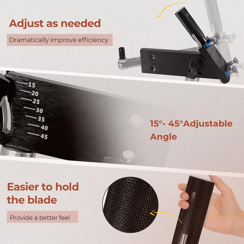 BHB Adjustable 15°- 45°Lawn Mower Blade Sharpener Replace 5005 Lawn