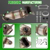 FOMIUZY High Flow Front Catalytic Converter Kit Direct-Fit Honda Accord
