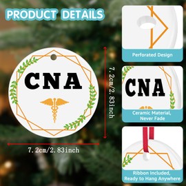 CNA Gifts Certified Nursing Assistant Ornament Keepsake Sign CNA Student Gift CNA Graduation Gift CNA Appreciation Gifts CNA Week Gifts Thanksgiving Birthday Christmas Ornament for CNA
