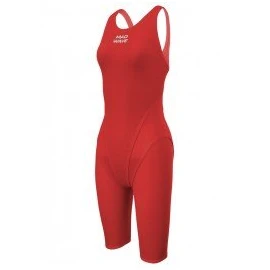 Mad Wave Body Shell Free Competition Swimming Costume – Red, red, 28l