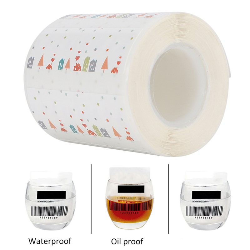 45mm*15mm Thermosensitive Label Paper Waterproof Adhesive Label Sticker for EQ11